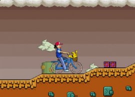 Игра Покемоны: Велосипедная прогулка Эша